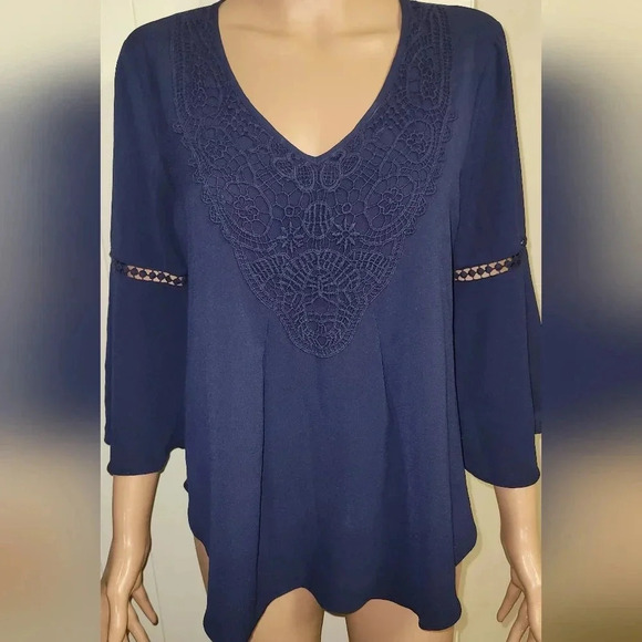 New York & company blouse top - Picture 1 of 8
